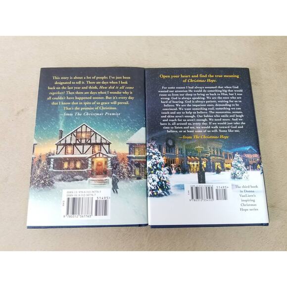Donna VanLiere Book The Christmas Hope & The Christmas Promise - A novel 2007 x2 - Picture 11 of 11